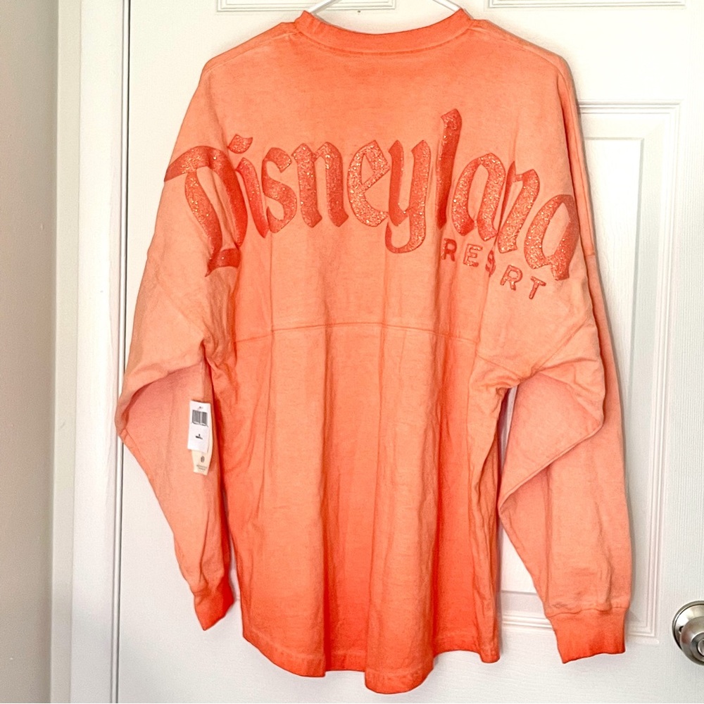 NWT Disney Ariel’s Grotto Coral Ombré Spirit Jersey SMALL